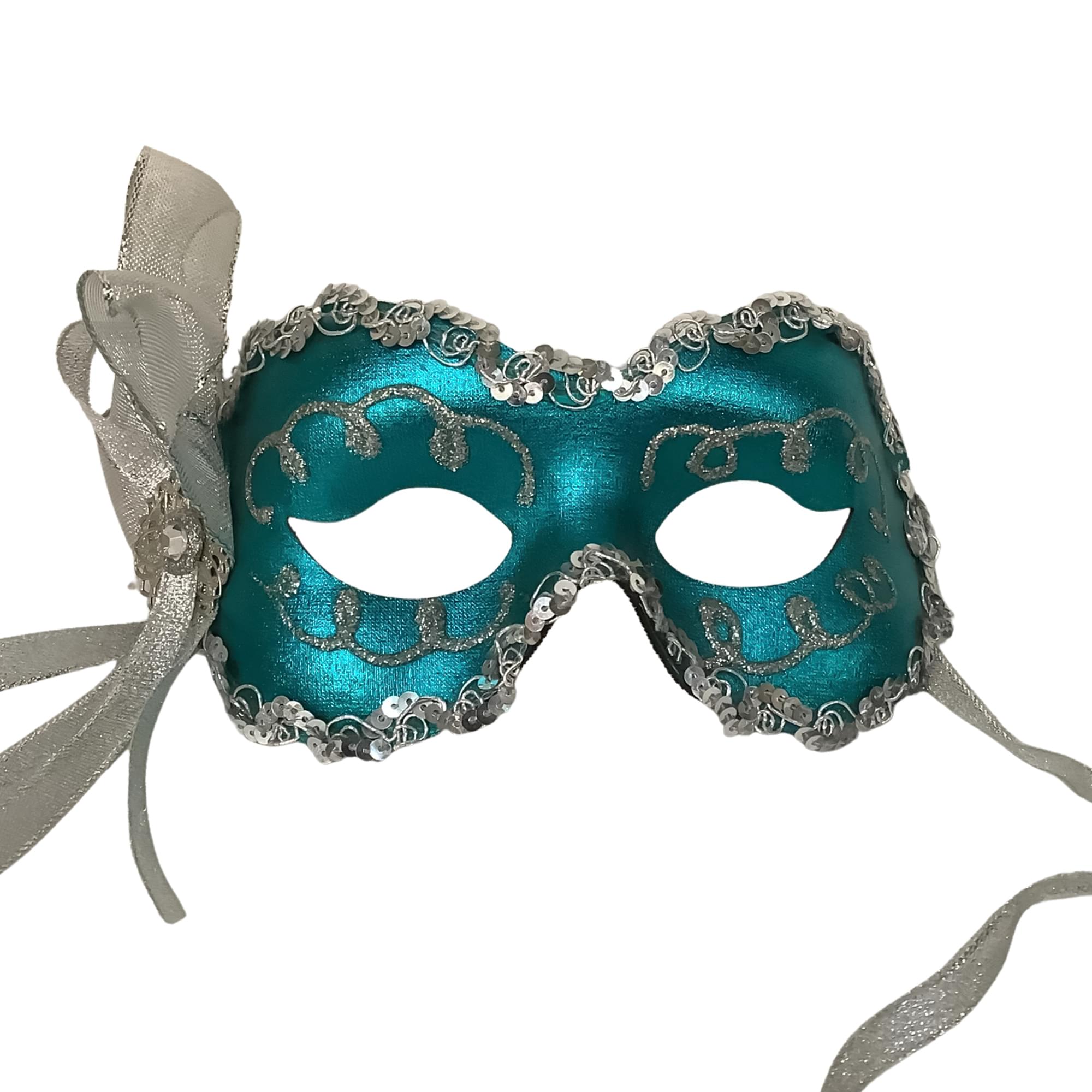 Angelina Light Blue Adult Costume Mask