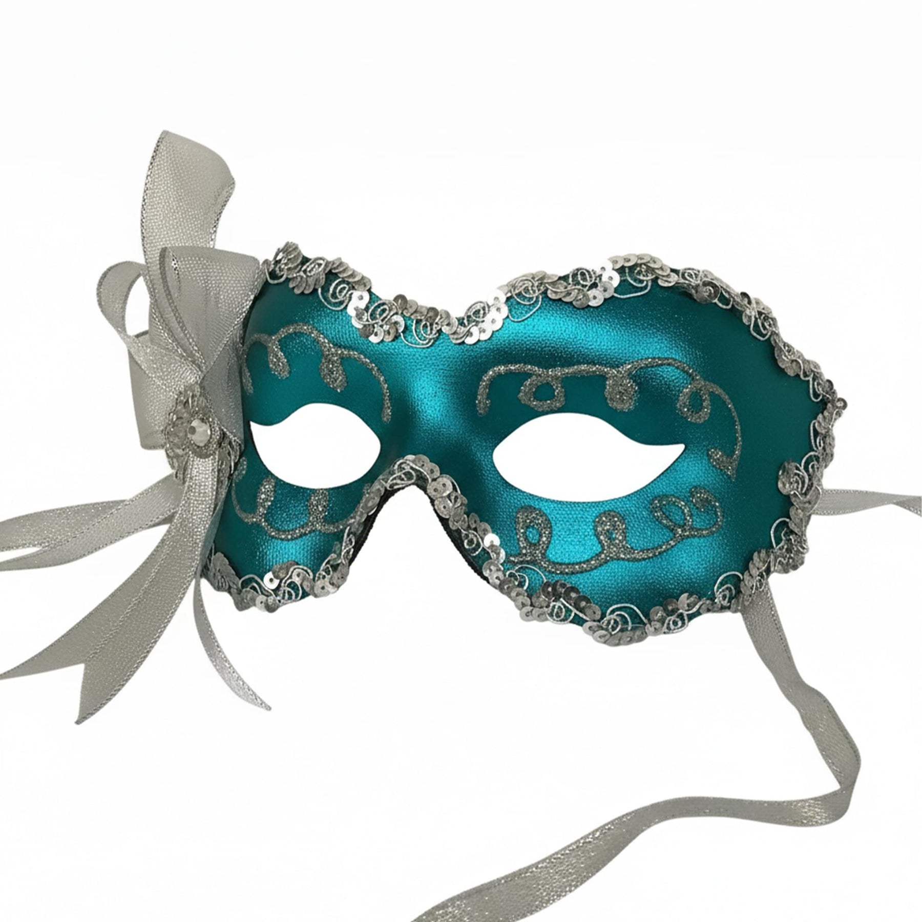 Angelina Light Blue Adult Costume Mask
