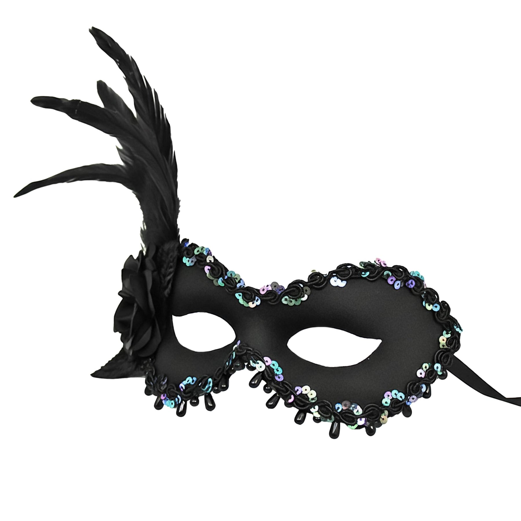 Loire Black Mask Costume Accessory