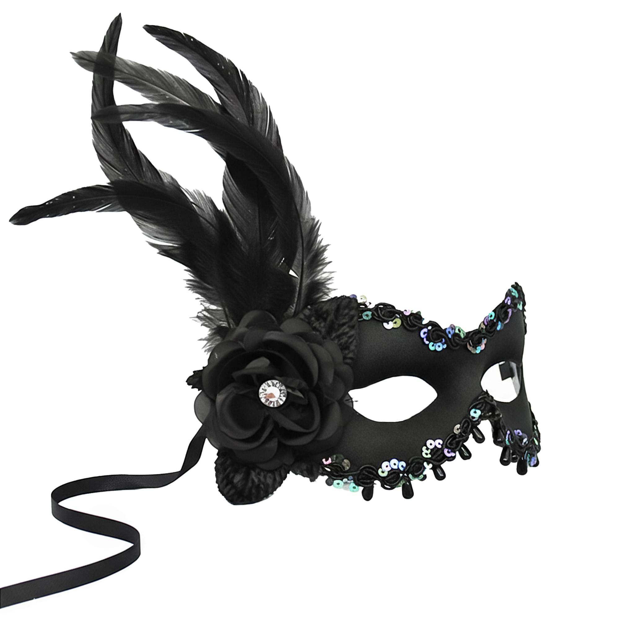 Loire Black Mask Costume Accessory