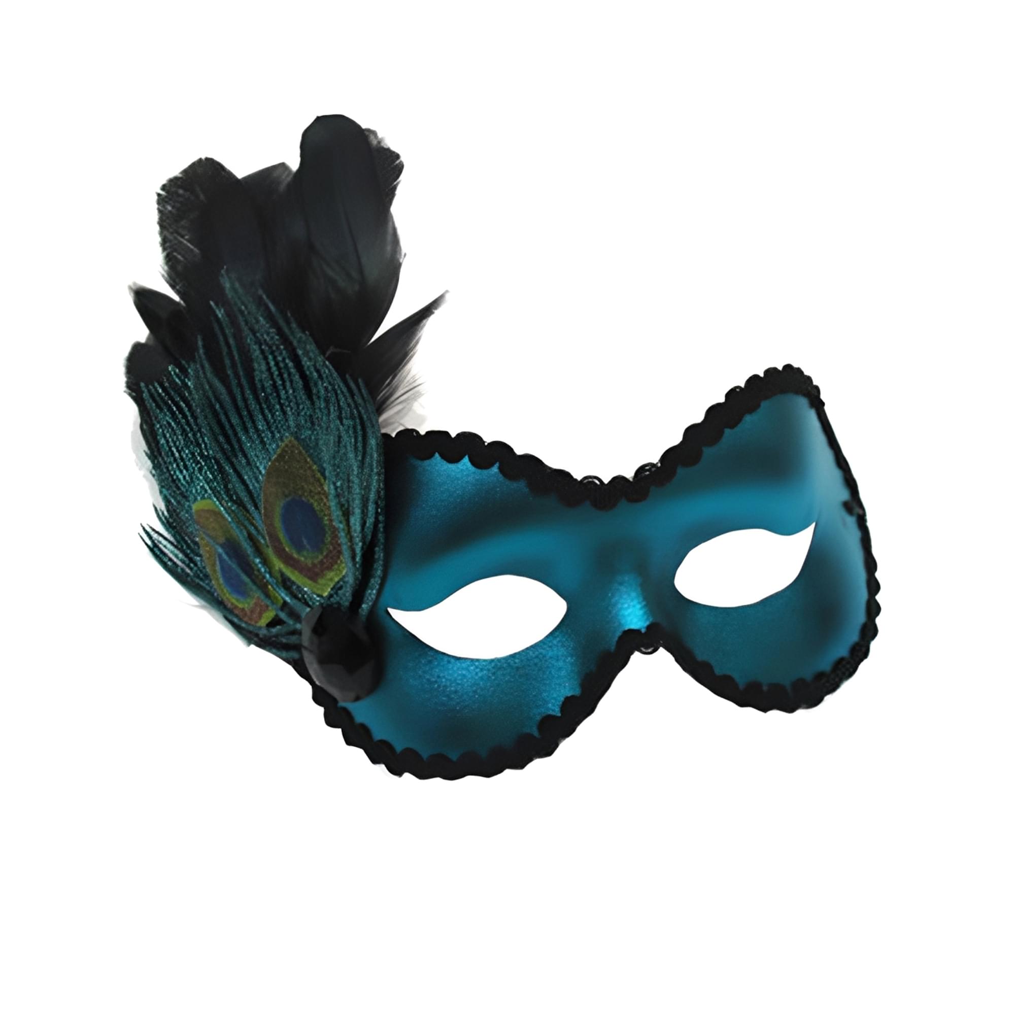 Daniella-Light Blue Adult Costume Mask
