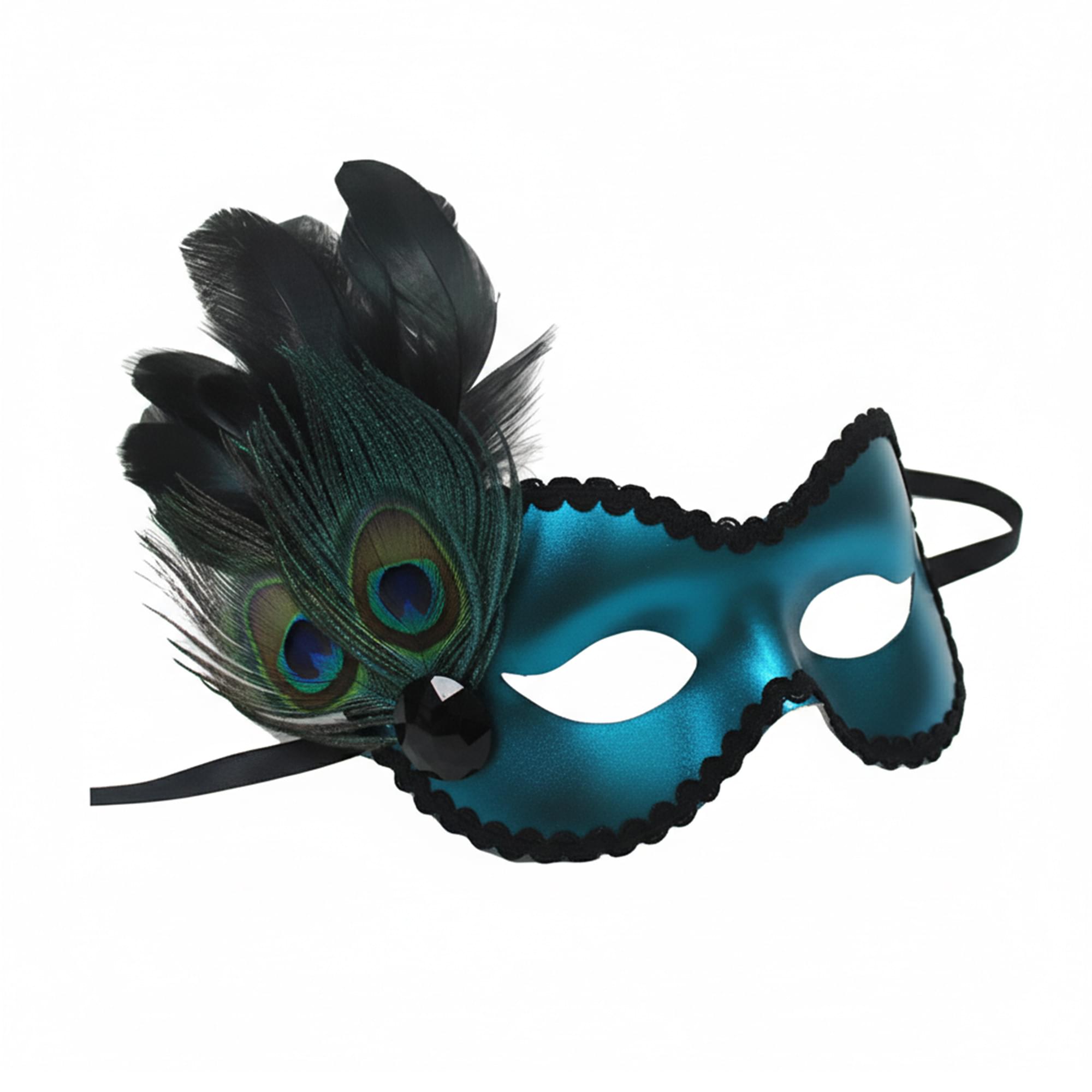 Daniella-Light Blue Adult Costume Mask