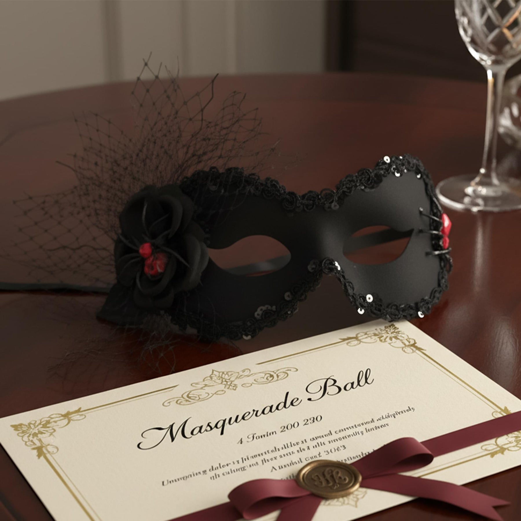 Caught Adult Costume Mask