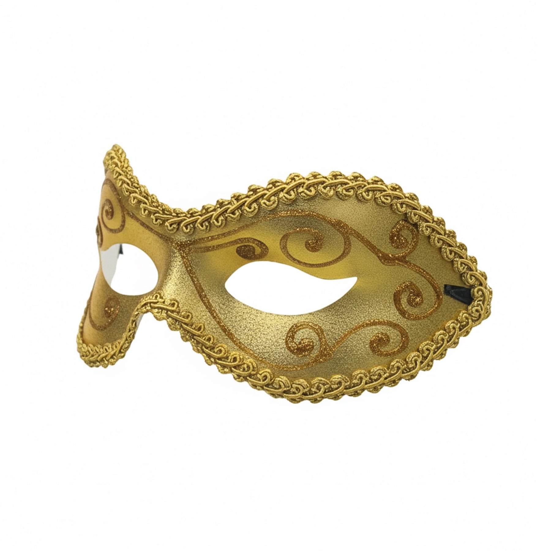 Eliza - Gold Adult Costume Mask