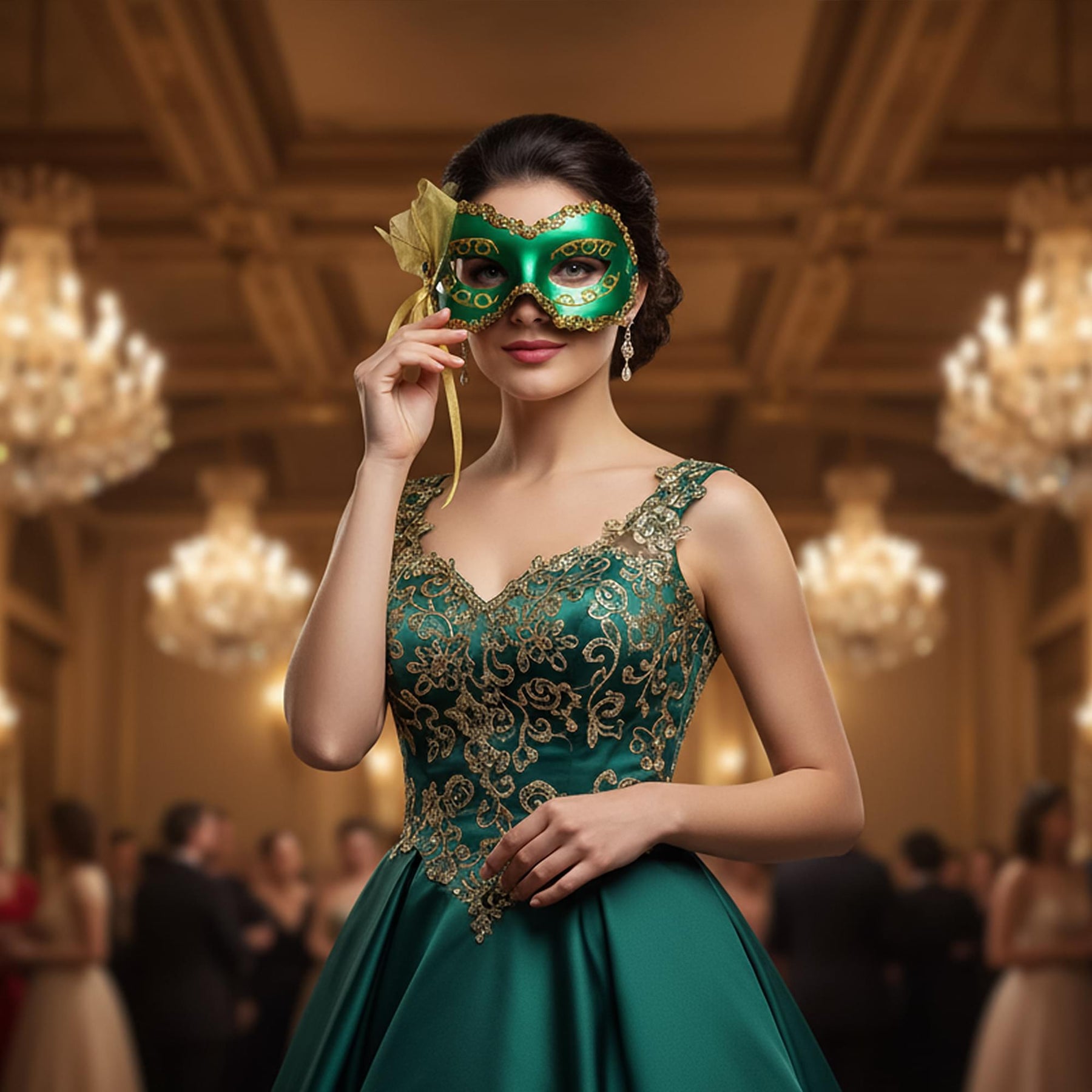 Angelina Green Adult Costume