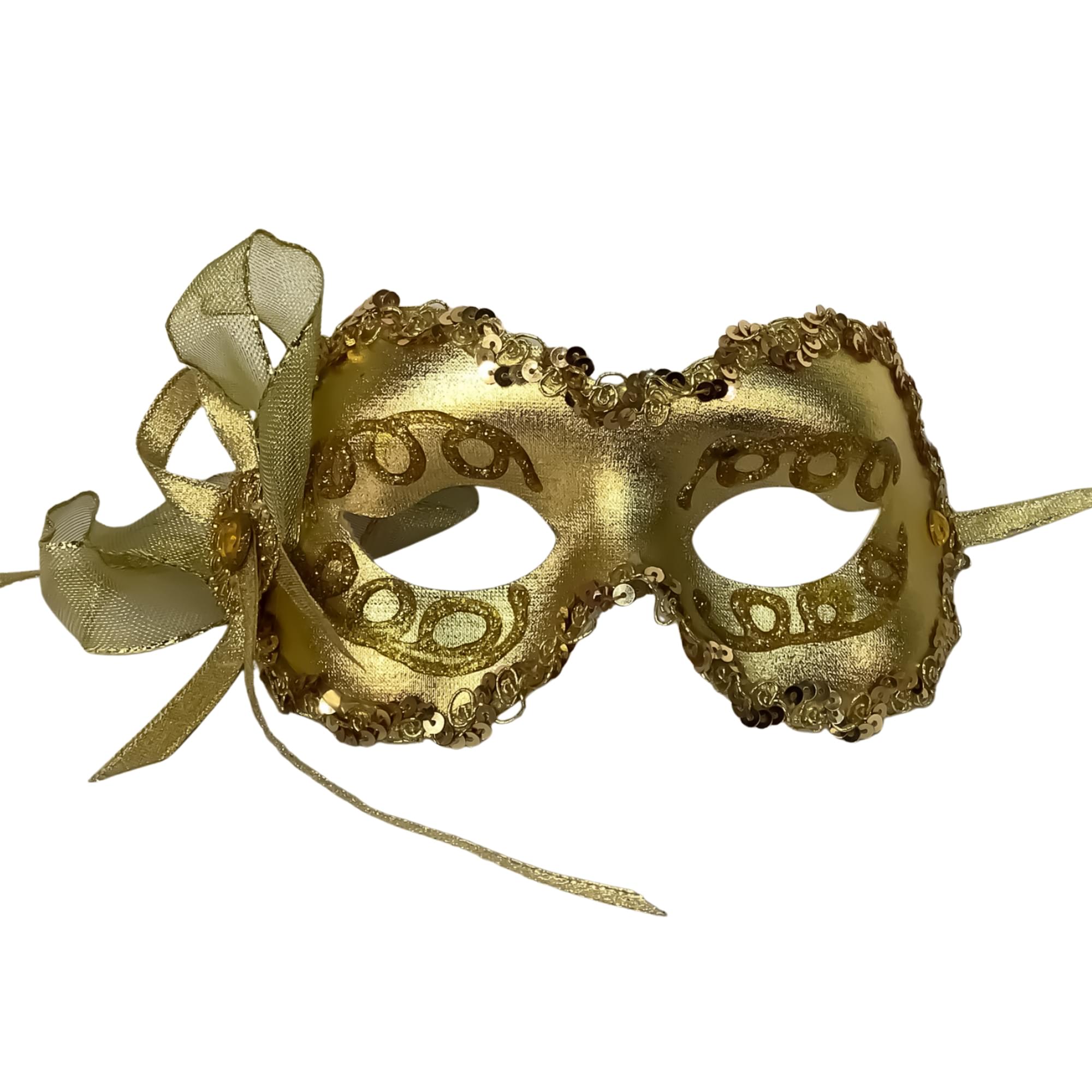 Gold Angelina Mask Costume Accessory