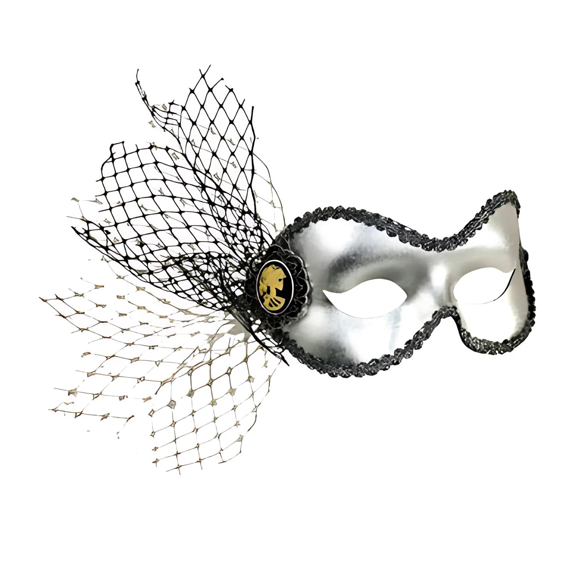 Ancestor Silver Adult Costume Mask