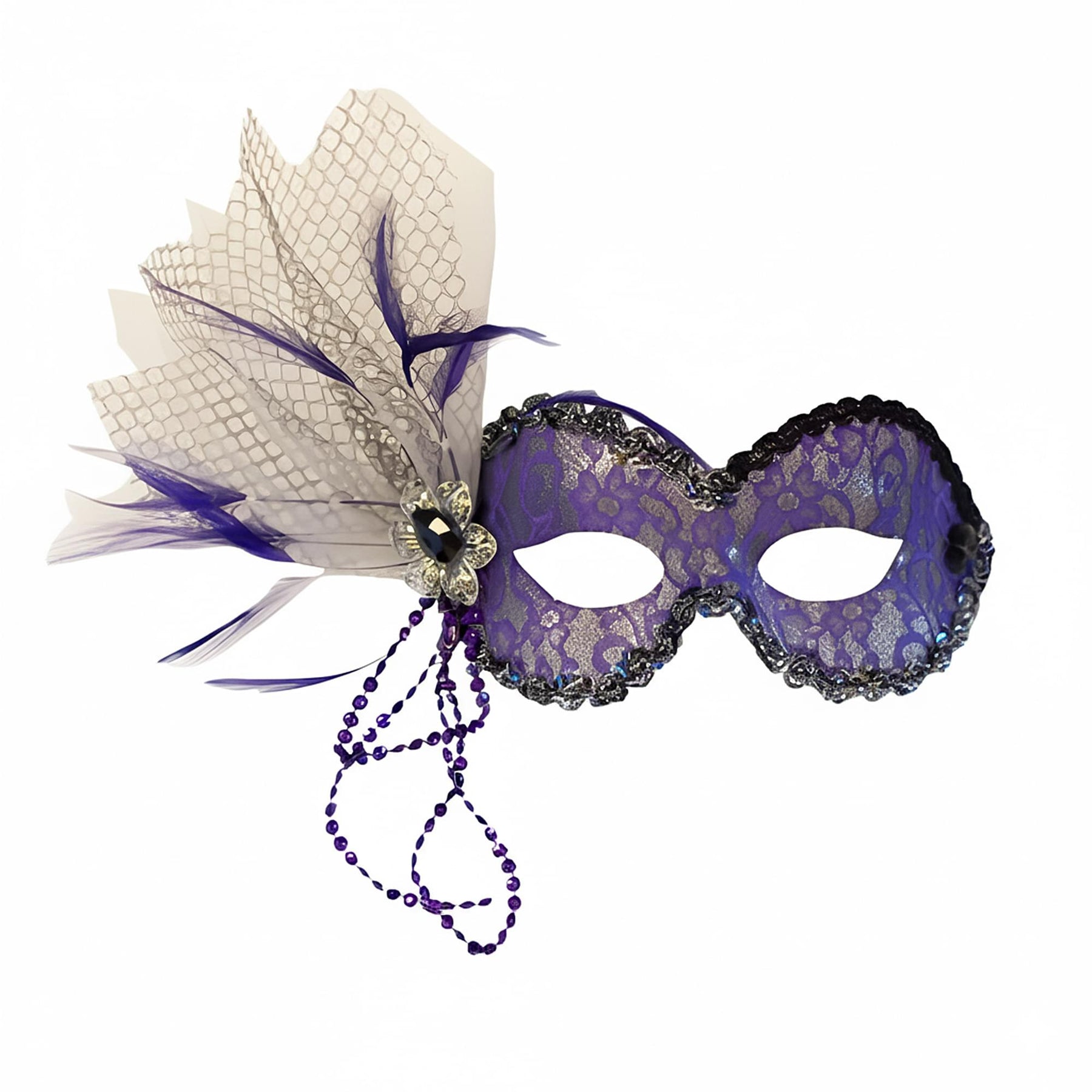 Vintage - Purpe Lace Adult Costume