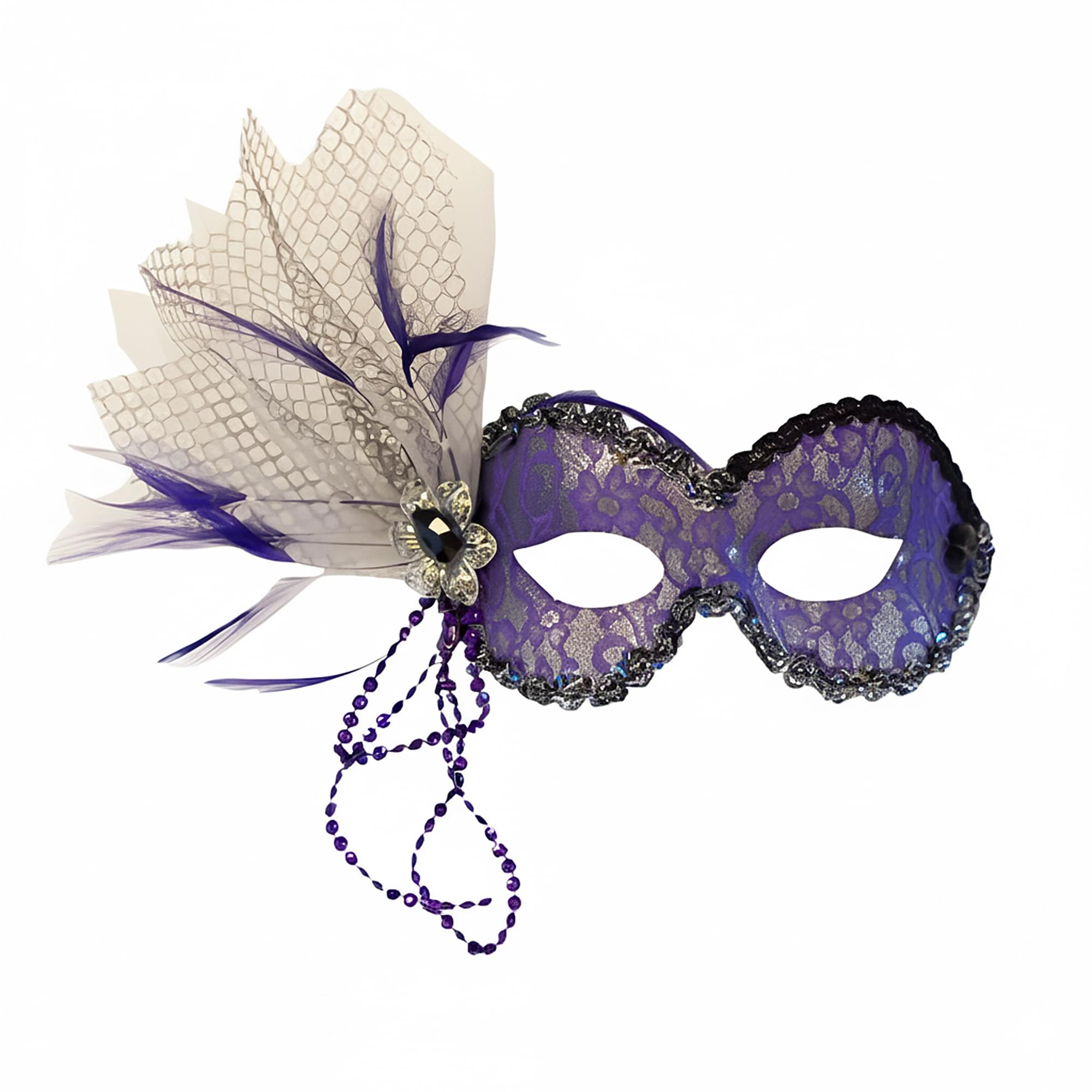 Vintage - Purpe Lace Adult Costume