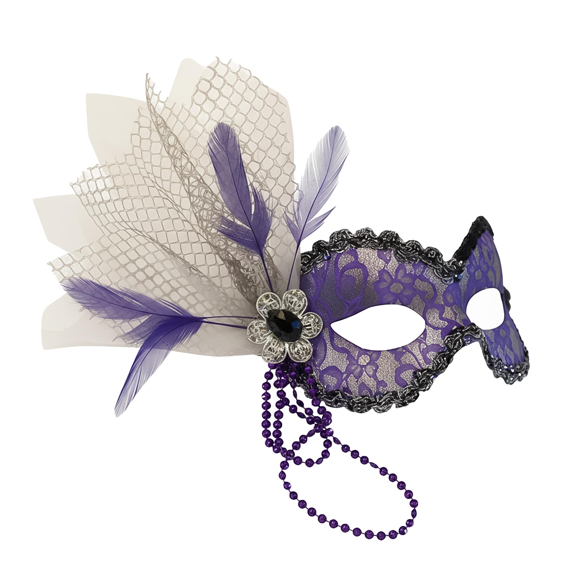 Vintage - Purpe Lace Adult Costume