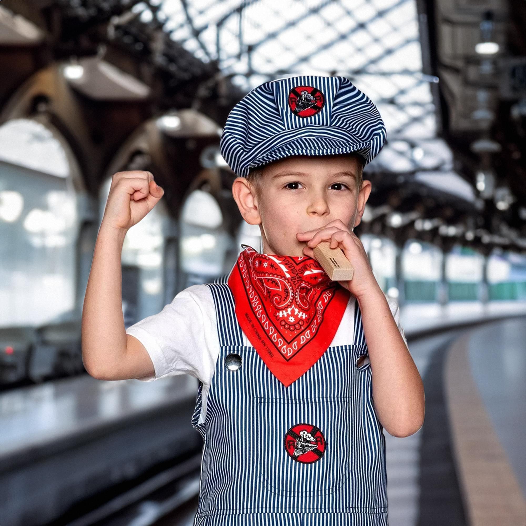 Train Engineer Hat Child Costume Accessory | One Size