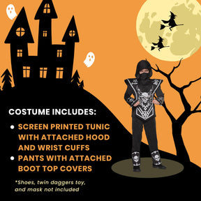 Skull Ninja Child Costume