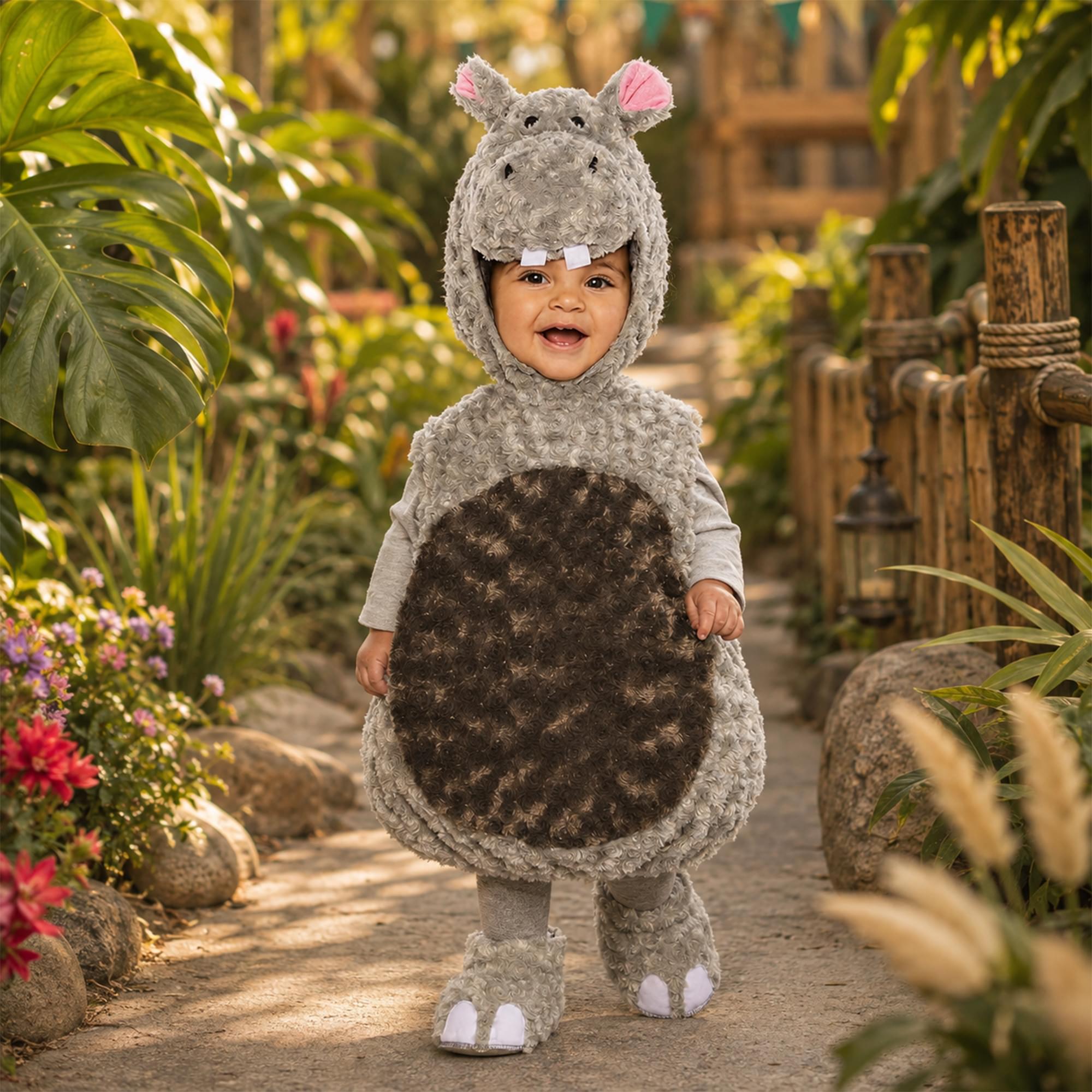 Belly Babies Hippo Child Toddler Costume