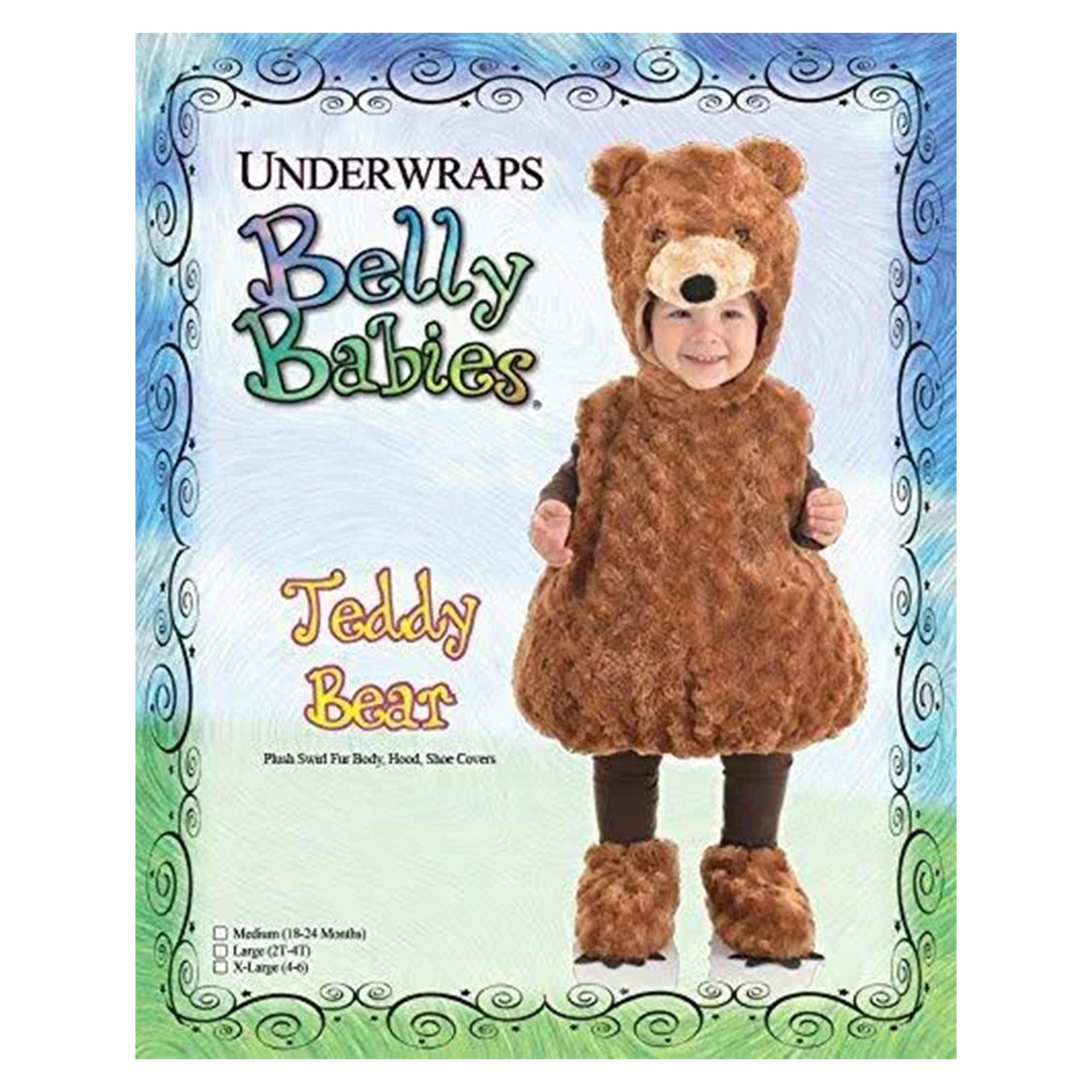 Belly Babies Teddy Bear Costume Child Toddler