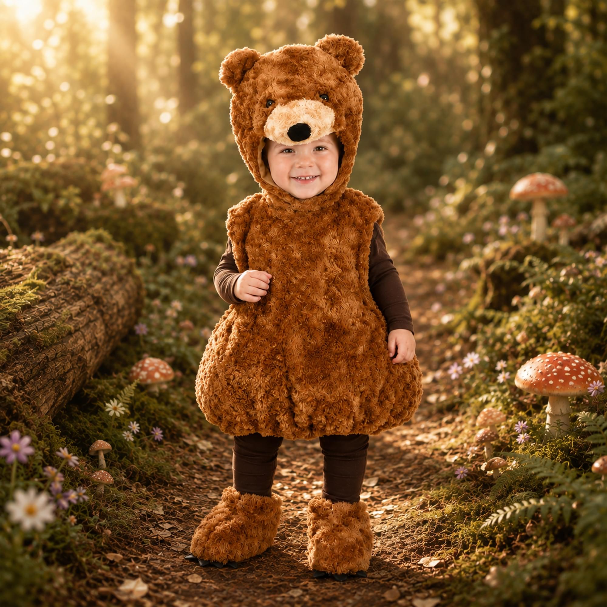 Belly Babies Teddy Bear Child Toddler Costume
