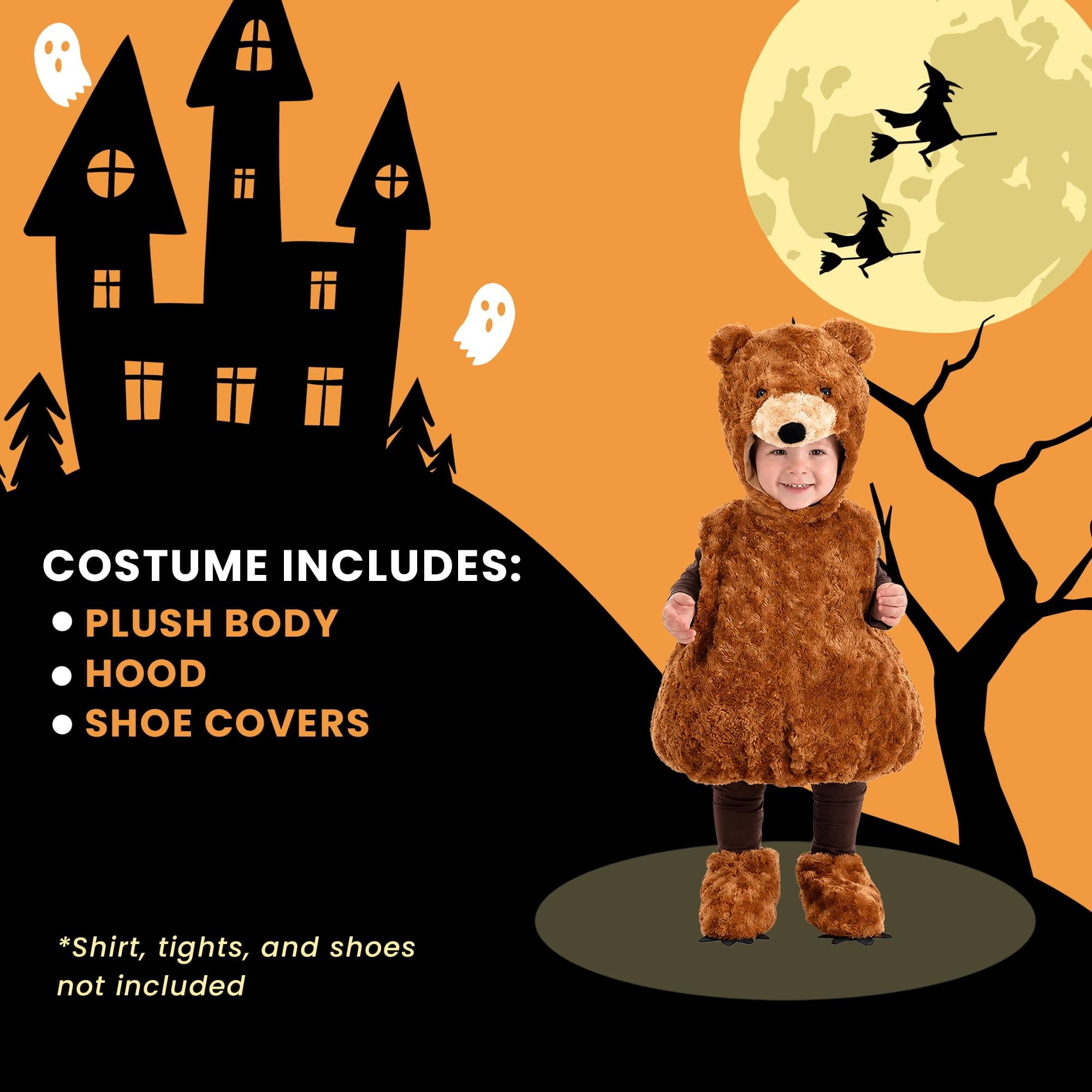Belly Babies Teddy Bear Child Toddler Costume