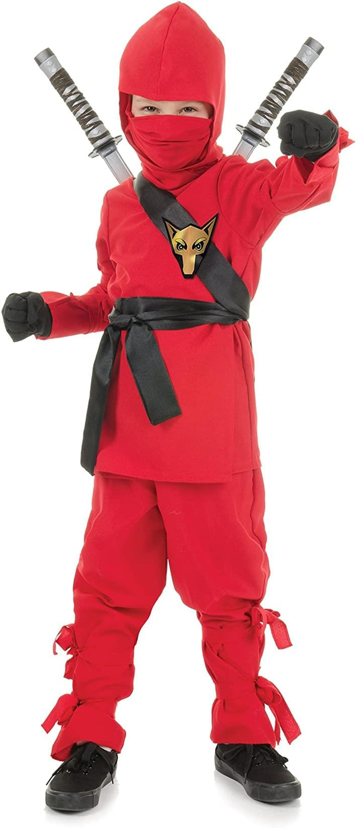 Ninja, Red Child Costume | Free Shipping