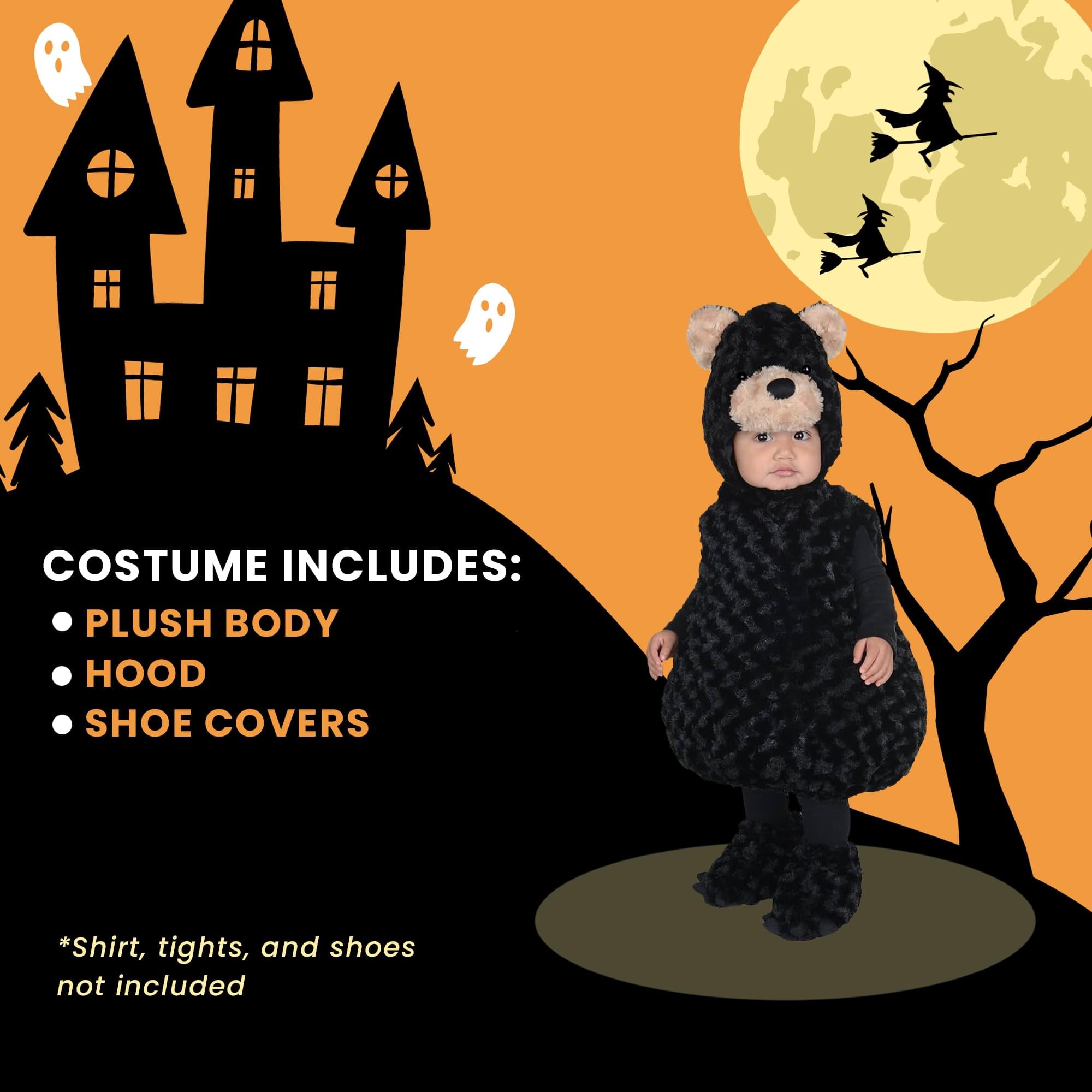 Belly Babies Black Bear Child Toddler Costume