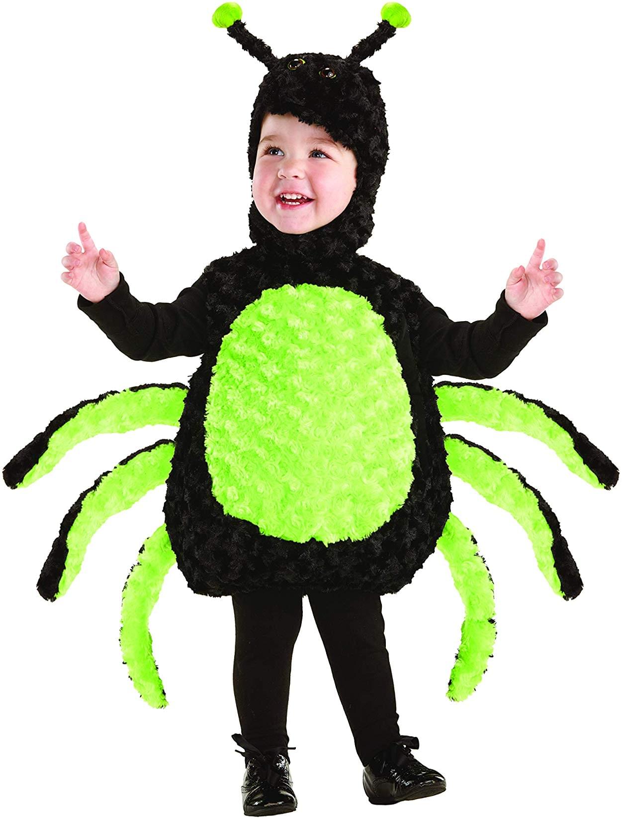 Black Spider Belly Babies Toddler Costume
