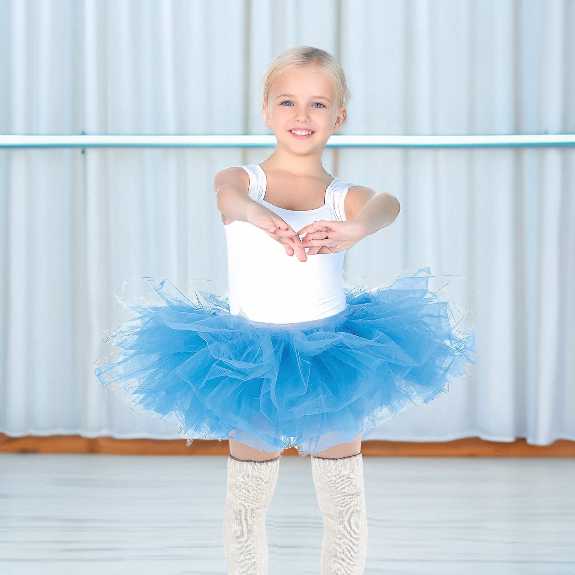 Tutu Costume Accessory Child: Neon Blue