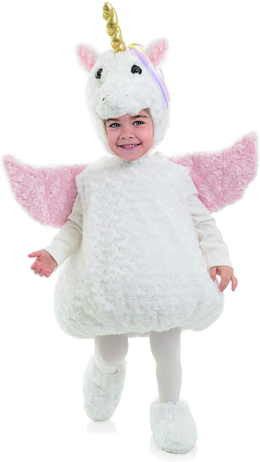 White Unicorn Belly Babies Toddler Costume