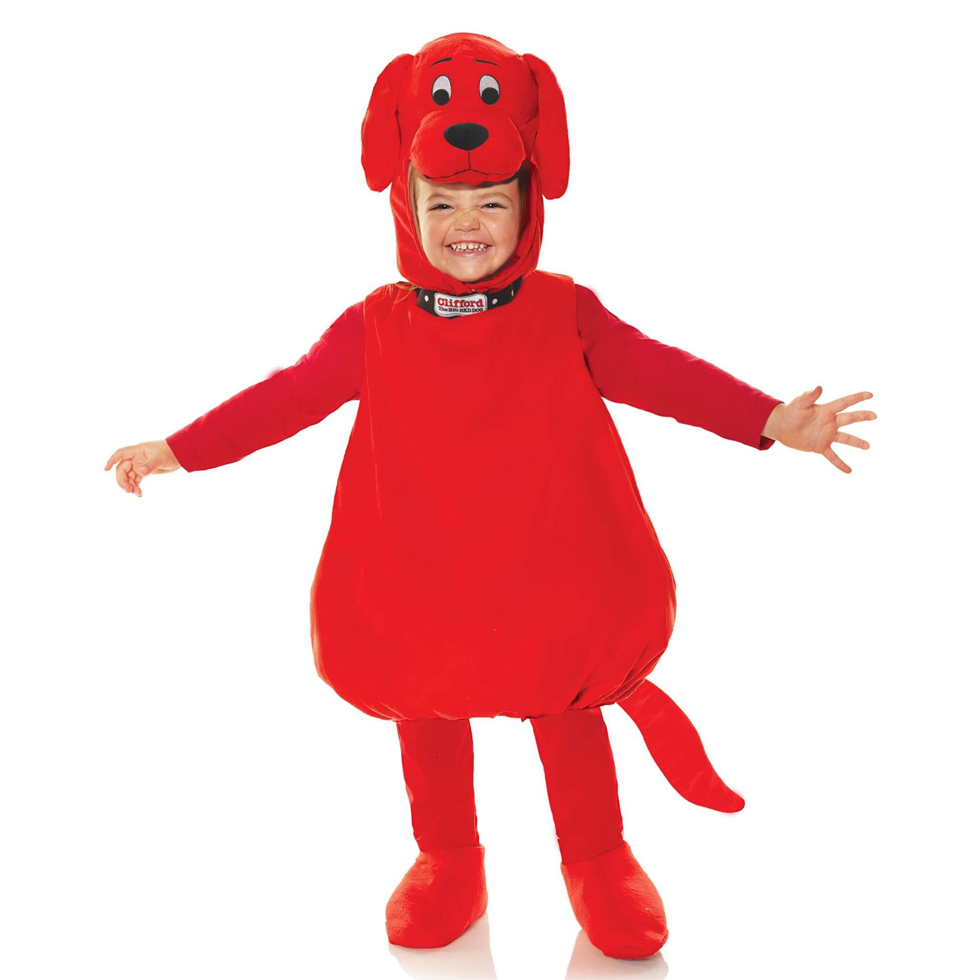 Clifford The Big Red Dog Deluxe Toddler Costume