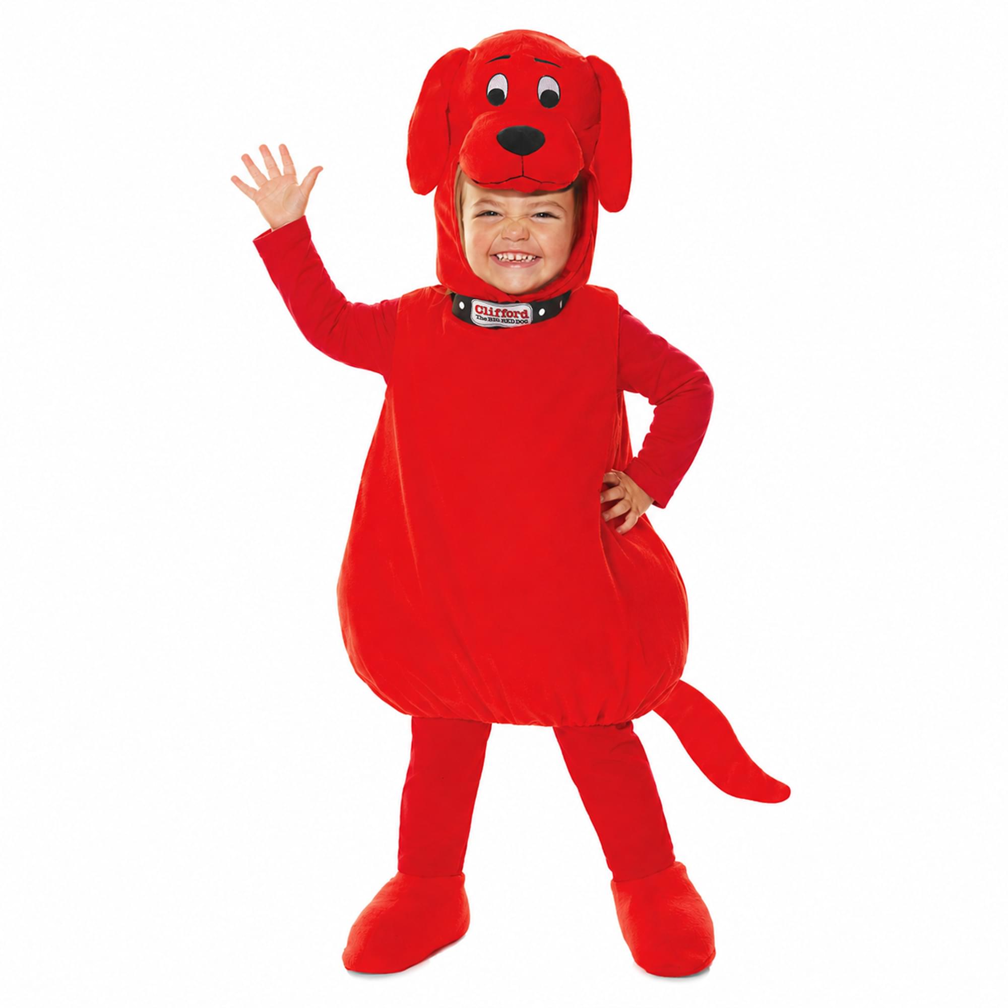 Clifford The Big Red Dog Deluxe Toddler Costume