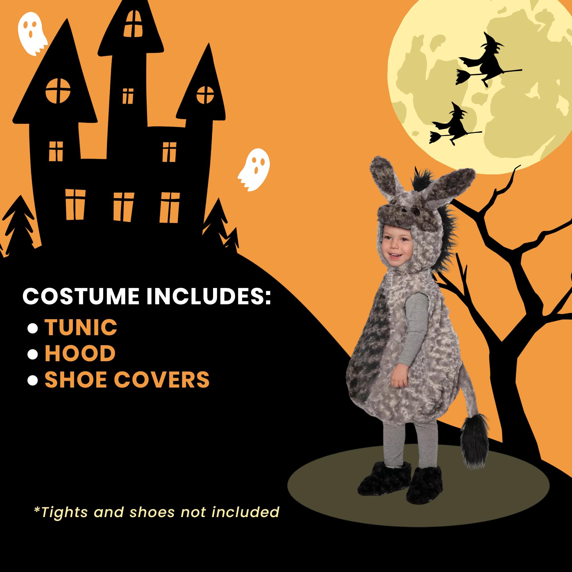 Donkey Belly Baby Child Costume