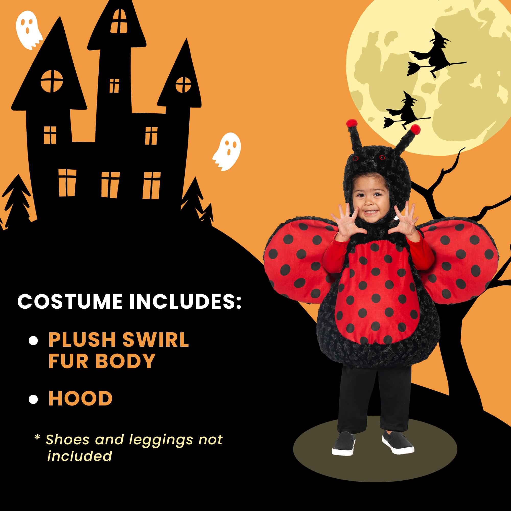 Lady Bug Child Costume