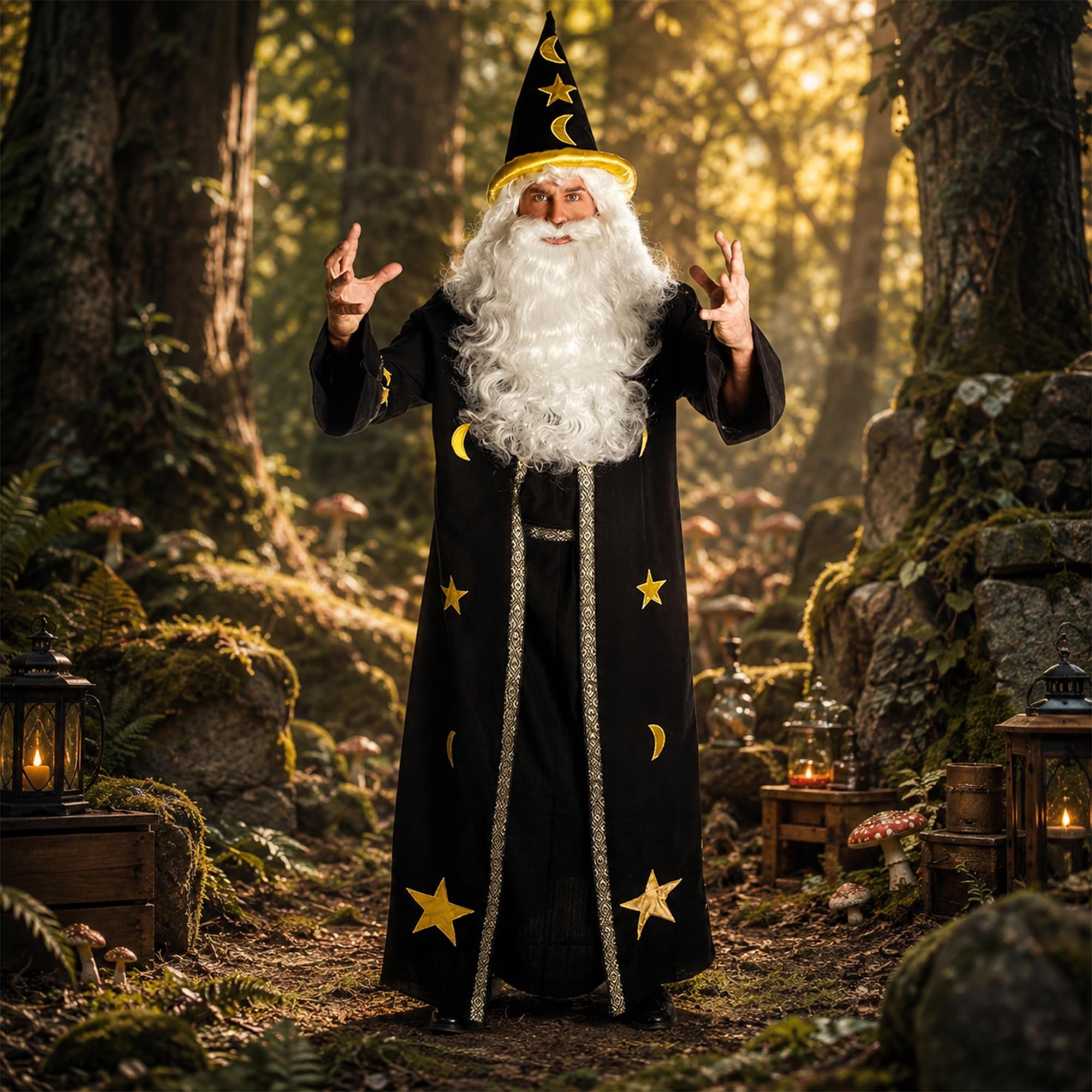 Dark Potion Wizard Adult Costume