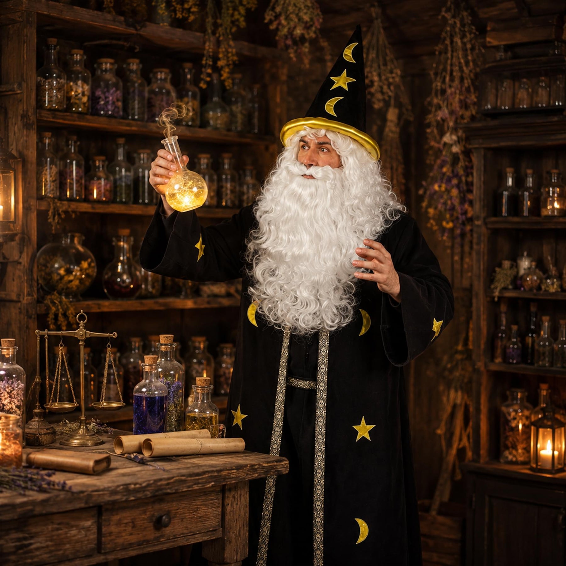 Dark Potion Wizard Adult Costume
