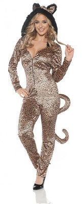 Leopard Jumpsuit Adult Costume