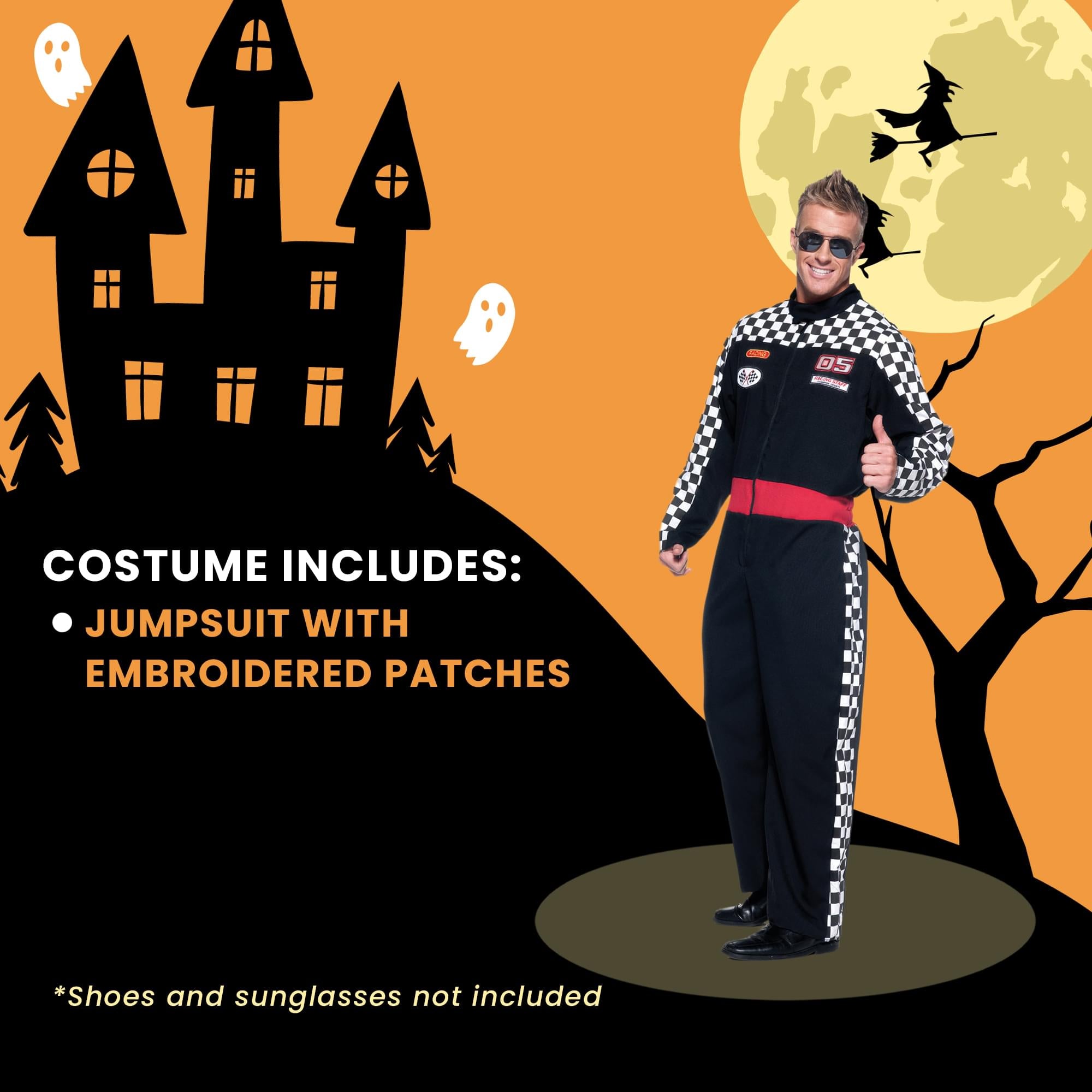 Speed Demon Racing Adult Costume