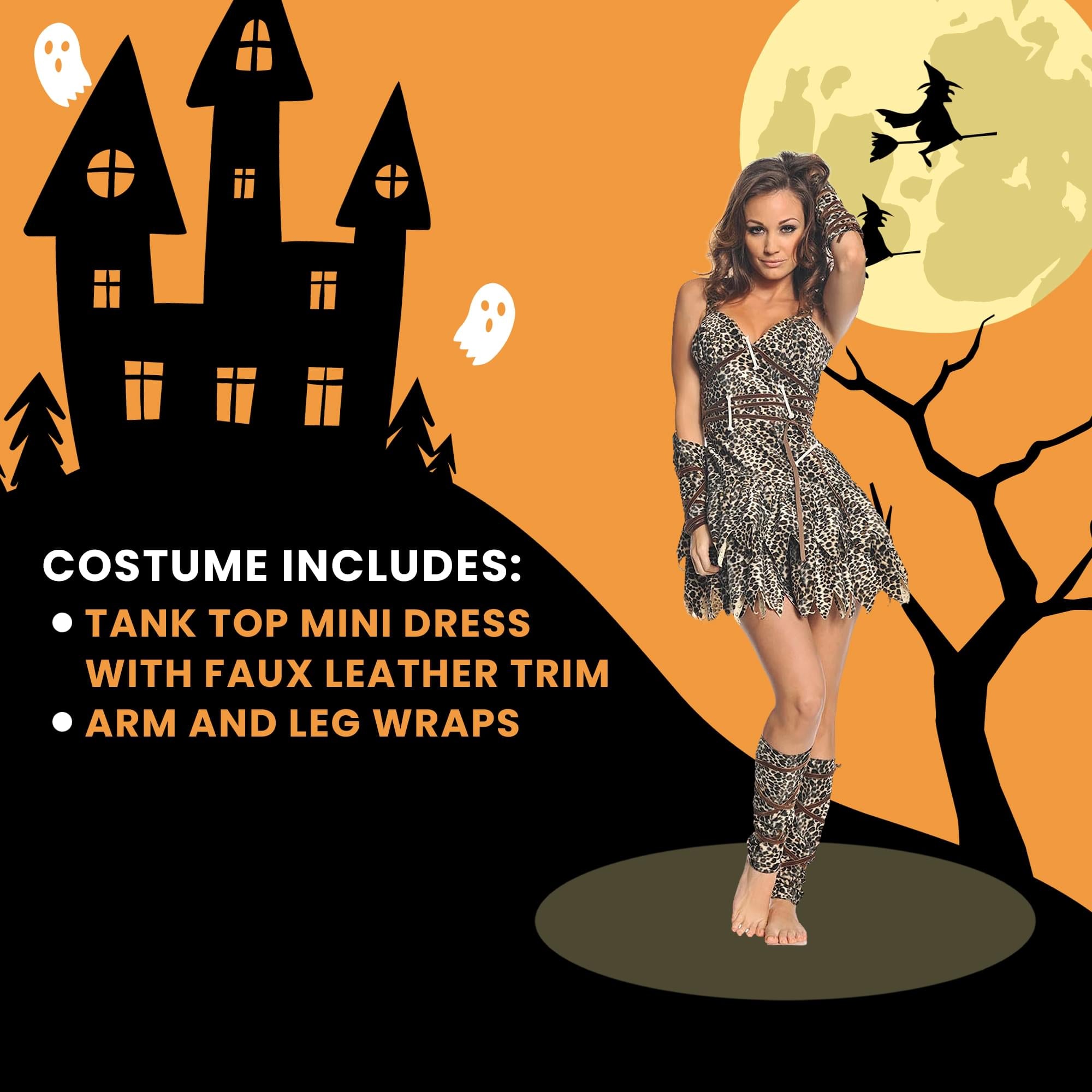 Goin' Clubbin' Cave Woman Adult Costume