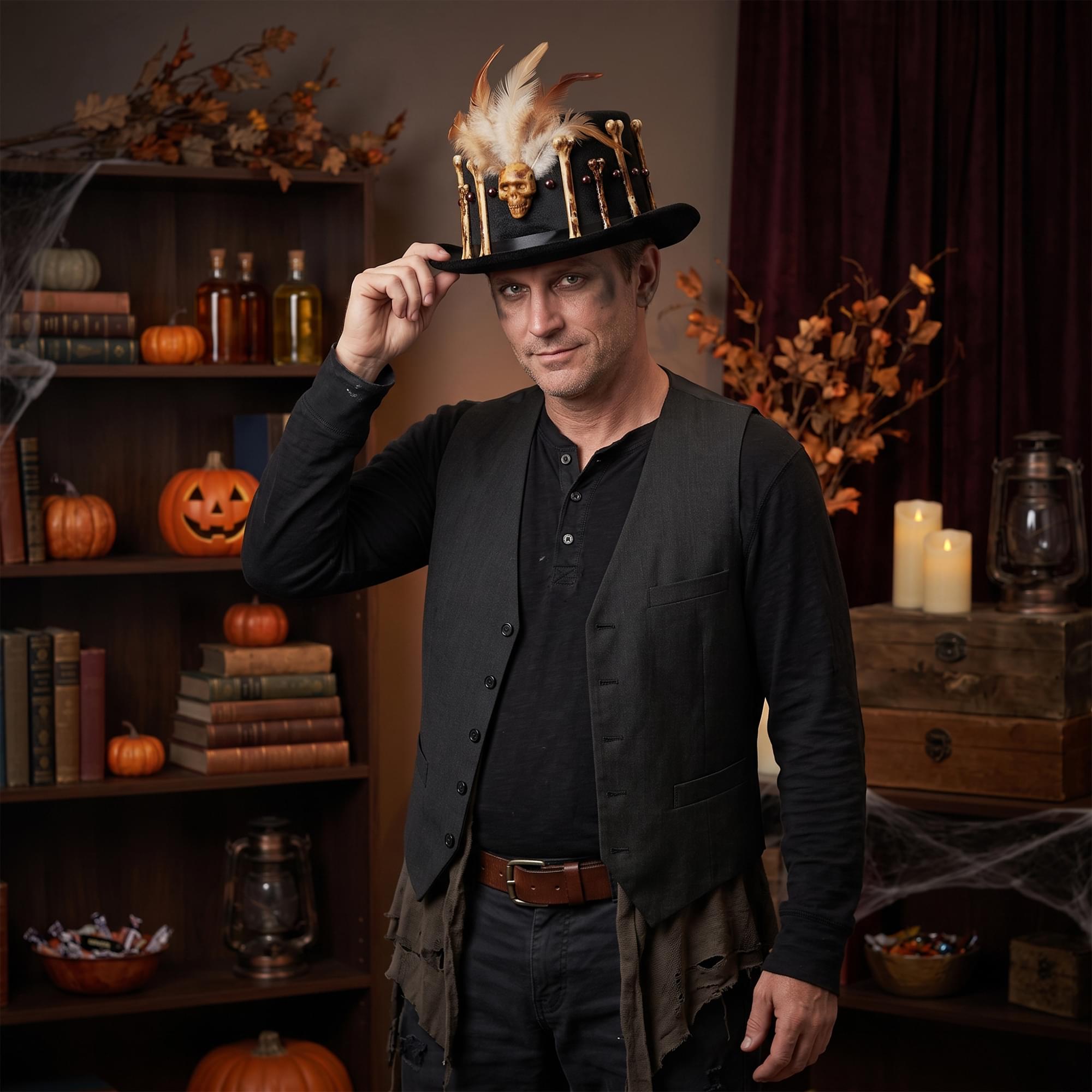 Witch Doctor Hat Costume Accessory | One Size