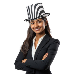 Gothic Top Hat Adult Costume Accessory