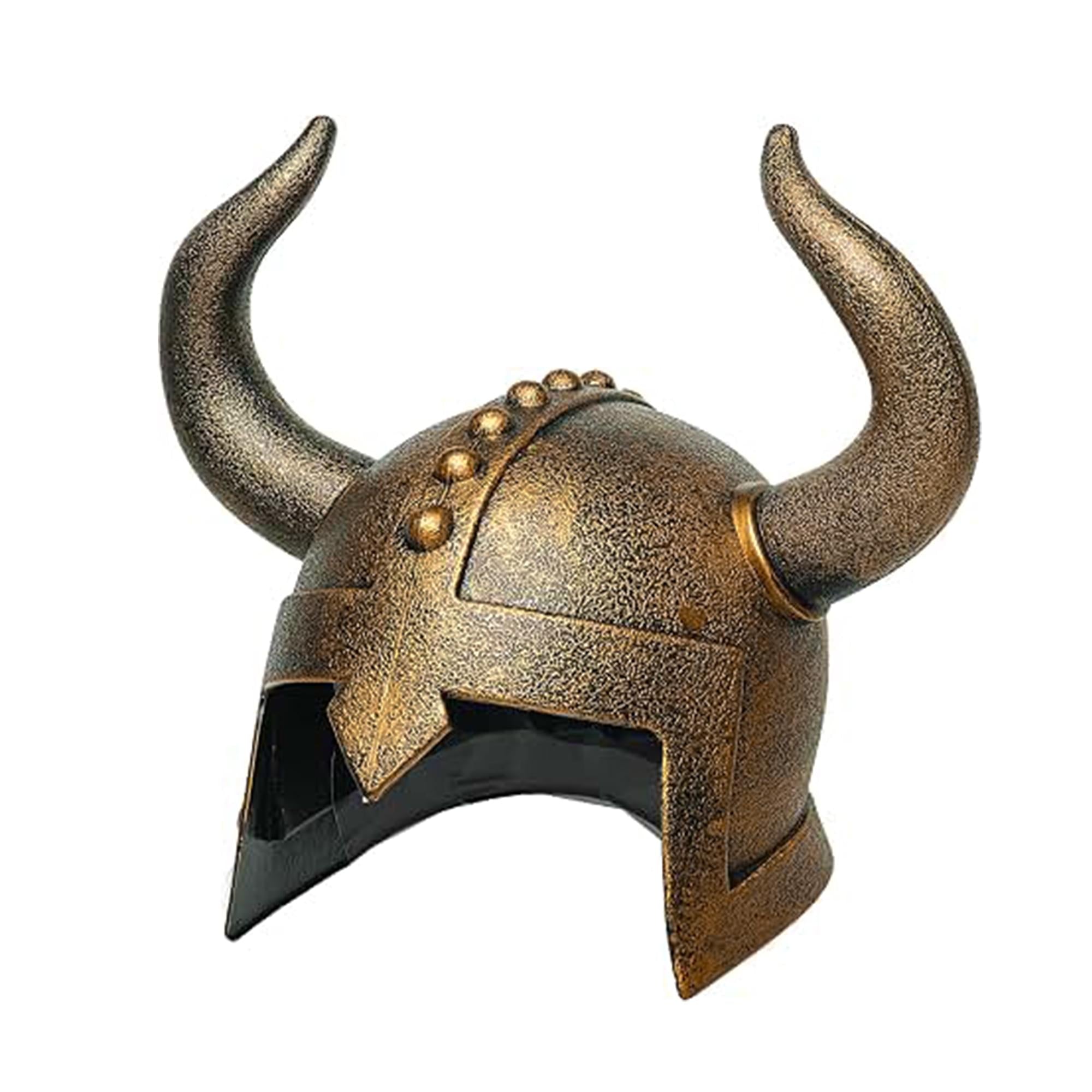 Bronze Horn Helmet Adult Costume Accessory | One Size