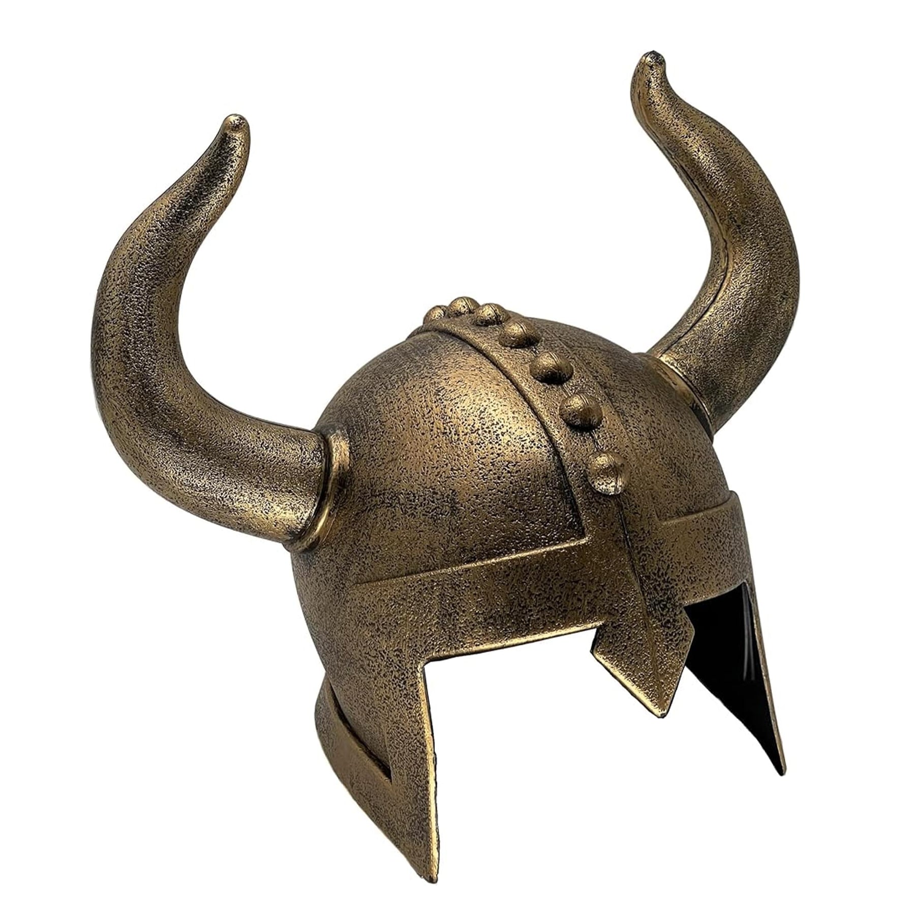 Bronze Horn Helmet Adult Costume Accessory | One Size