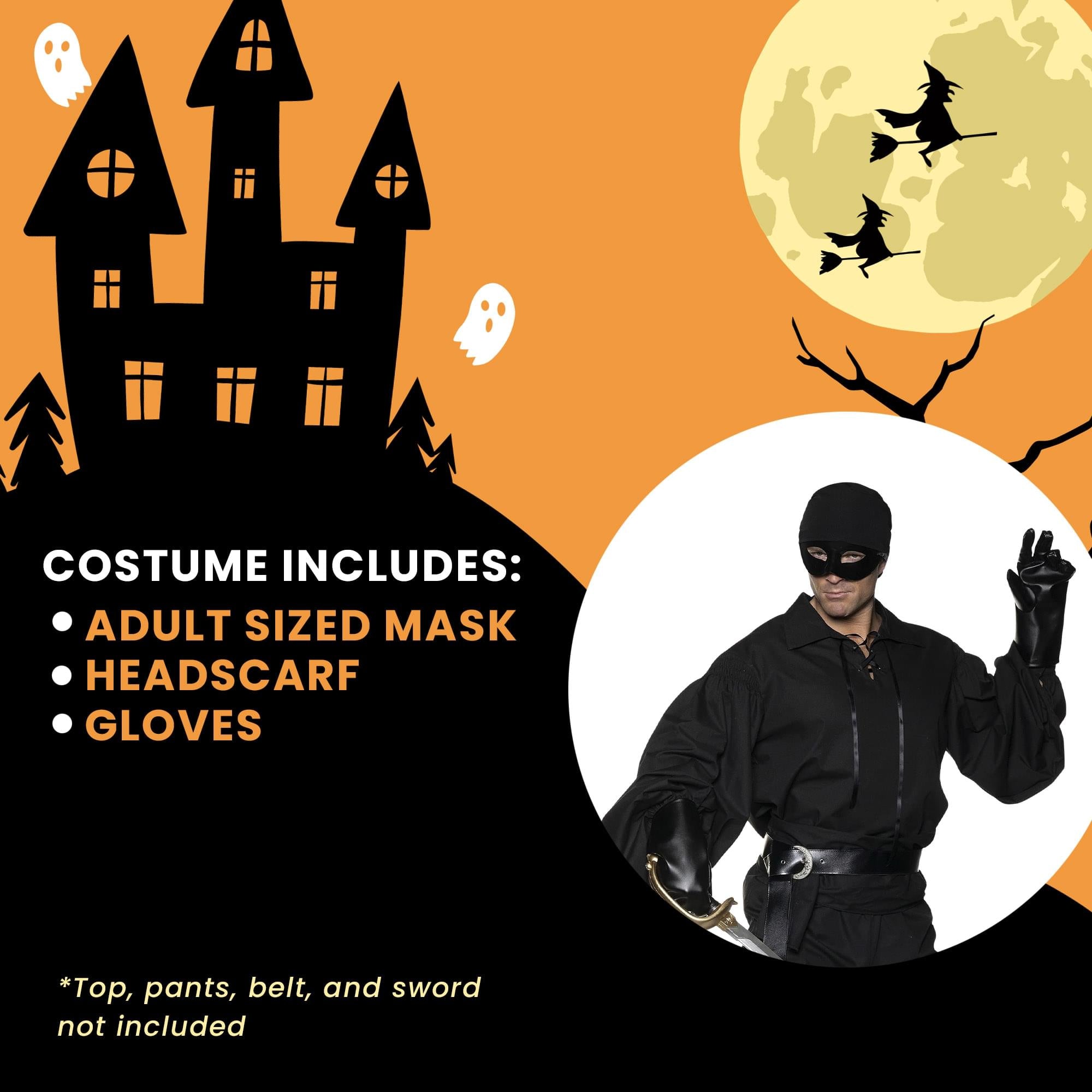 The Princess Bride Westly Adult Costume Accessory Kit