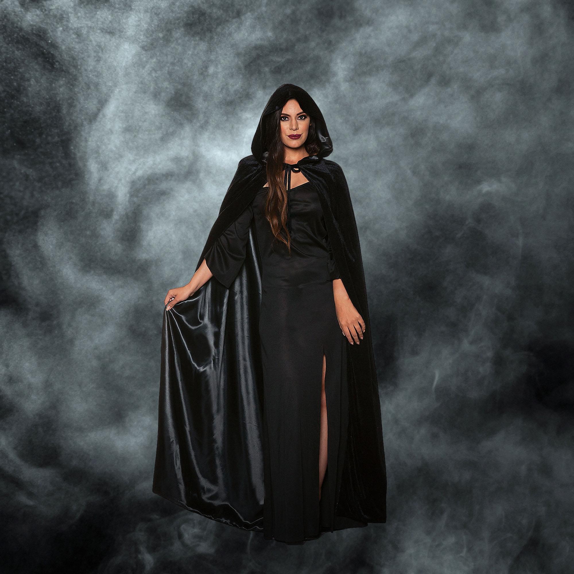 Black Adult Costume Cape | One Size