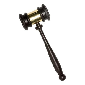 Judges Gavel Plastic Costume Accessory
