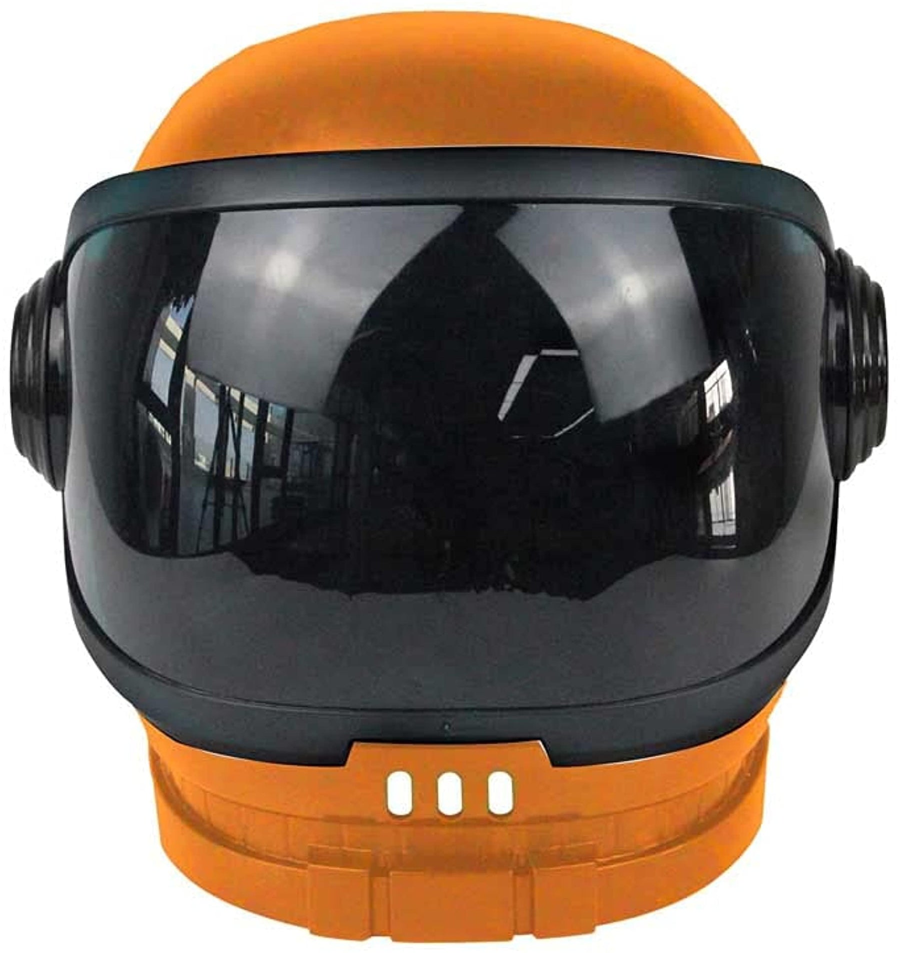 Orange Space Helmet Adult Costume Accessory