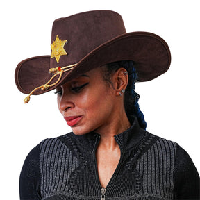 Sheriff Hat Adult Costume Accessory