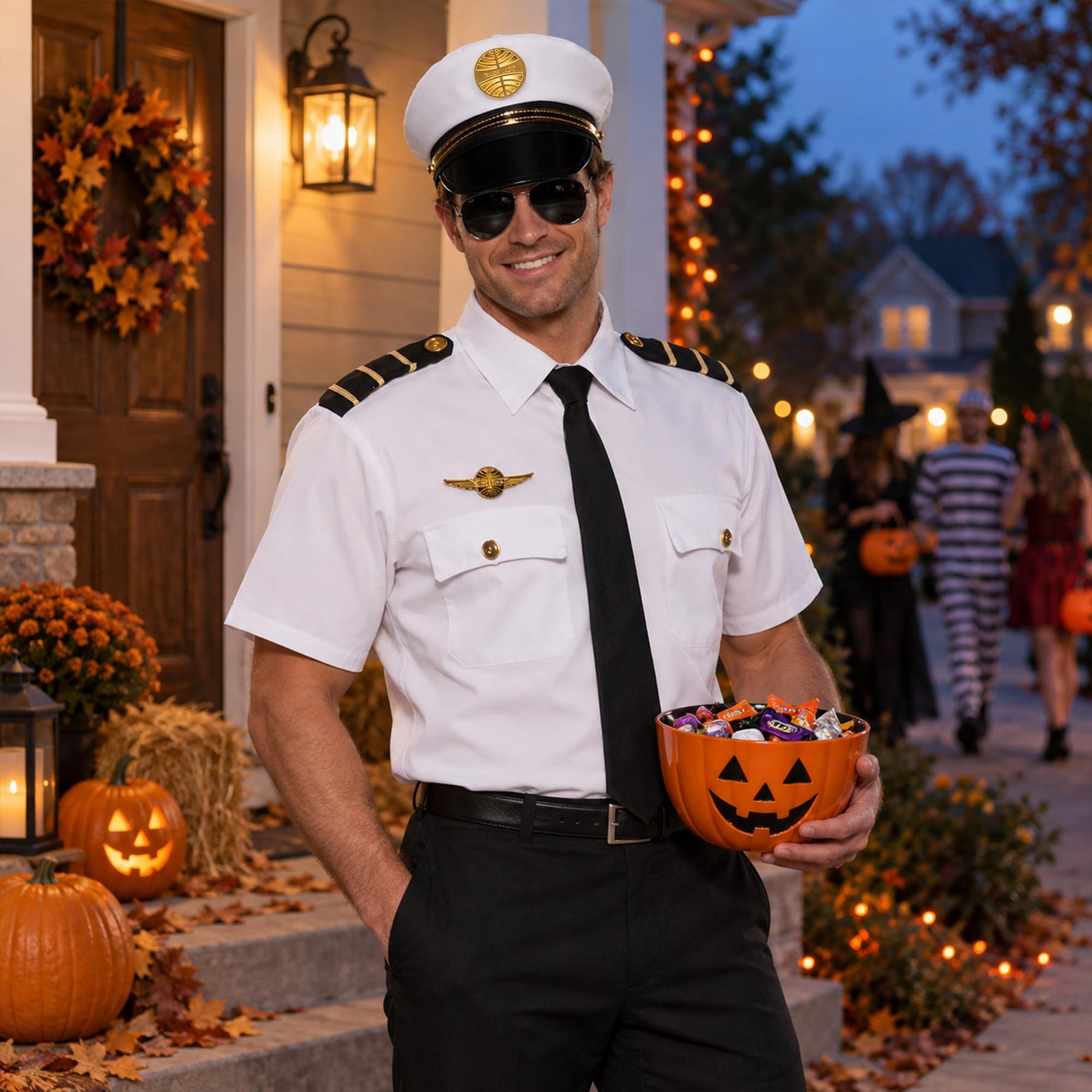 Pan Am Officially Licensed Pilot Adult Costume Accessory Kit