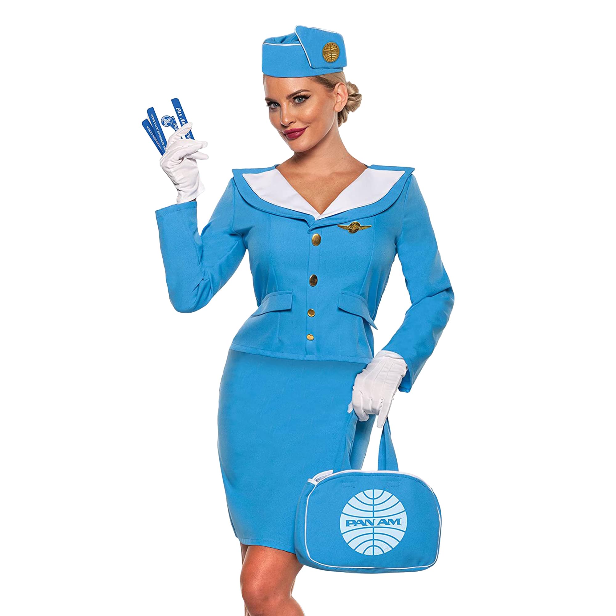 Pan Am Stewardess Adult Costume Accessory Kit