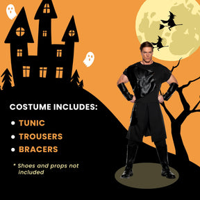 Dragon Slayer Black Adult Costume