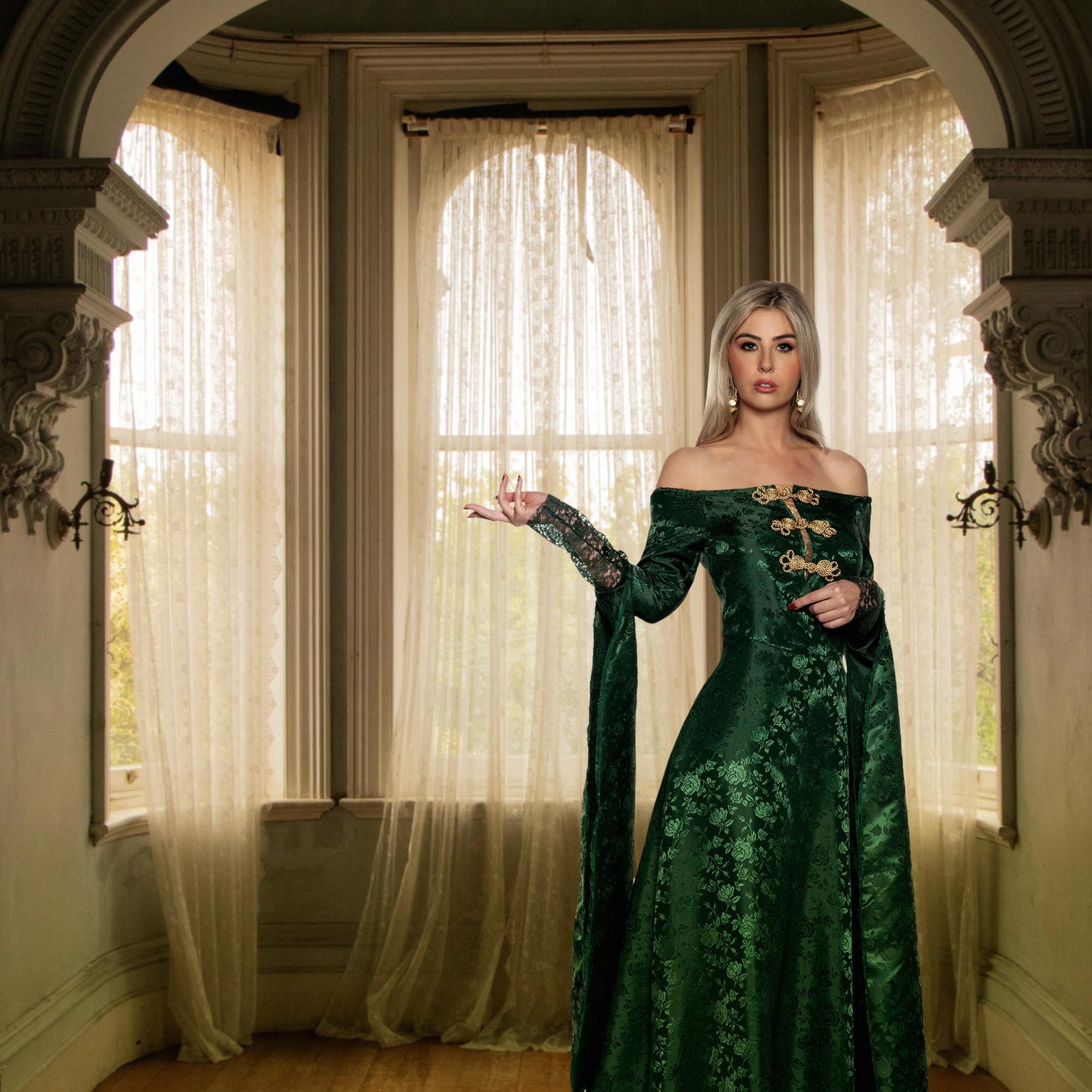Renaissance Queen Dress Adult Costume