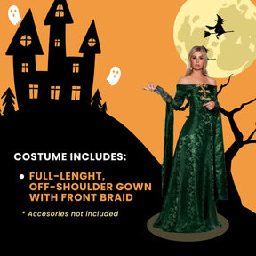 Renaissance Queen Dress Adult Costume