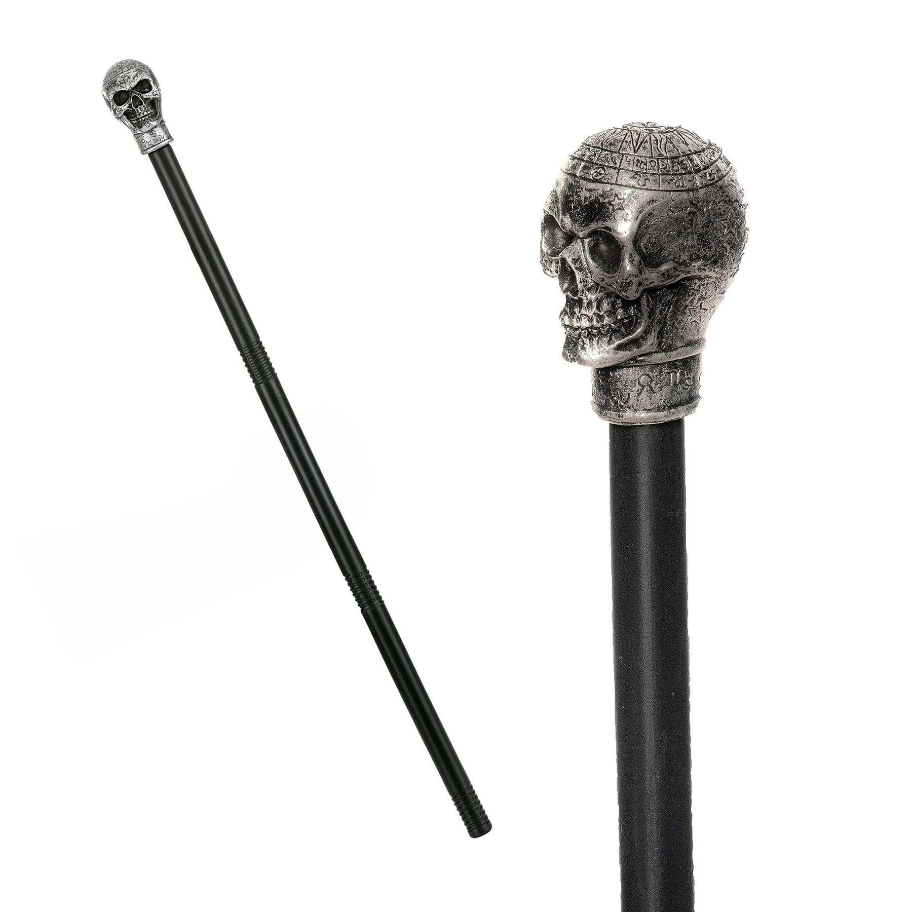 Skull Walking Cane Adult Costume Accessory