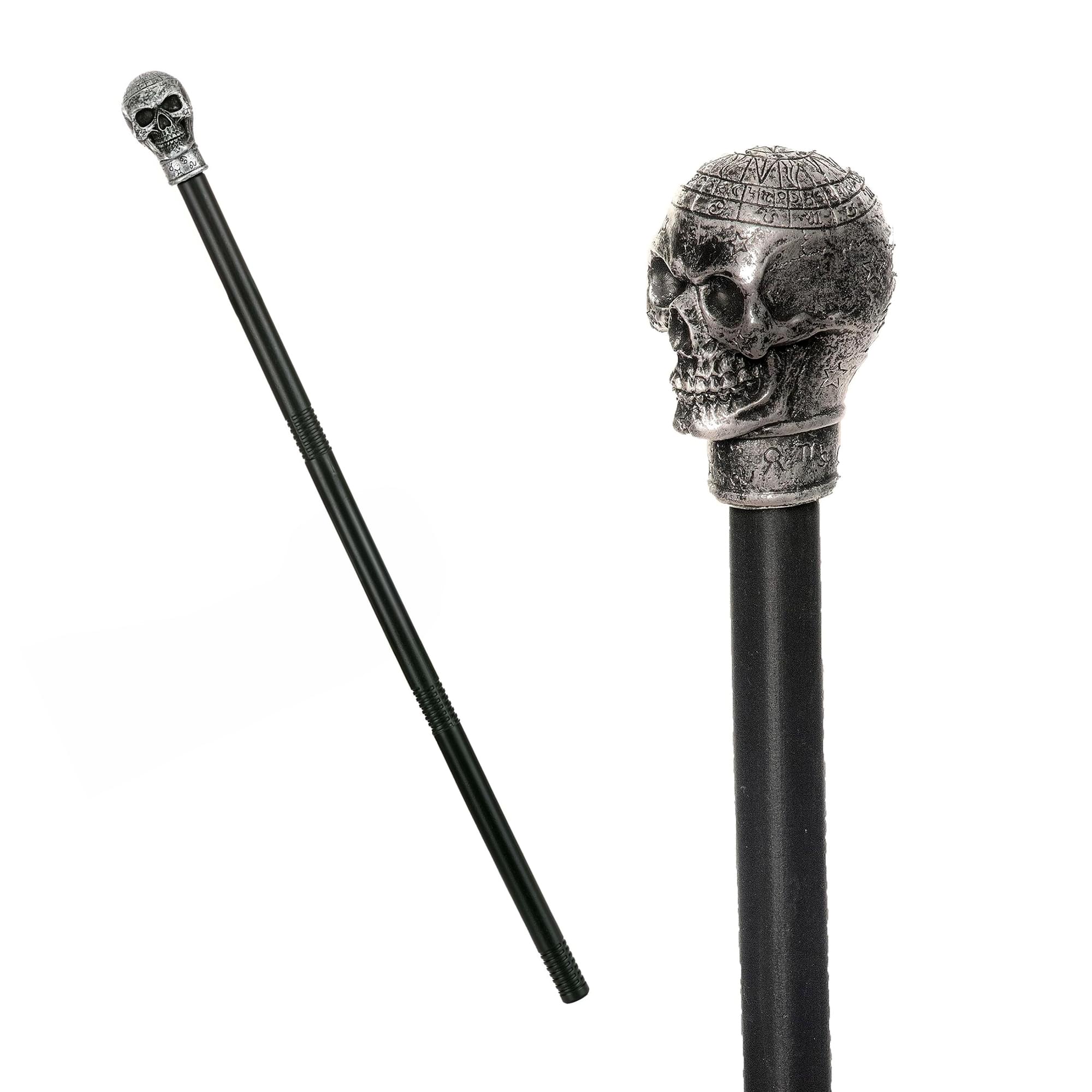 Skull Walking Cane Adult Costume Accessory